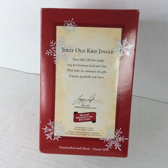 Hallmark Keepsake Ornament Jolly Old Kris Jingle 2004 - Picture 5 of 11